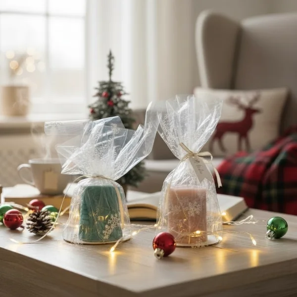 Cylinder Christmas Candles - Image 4